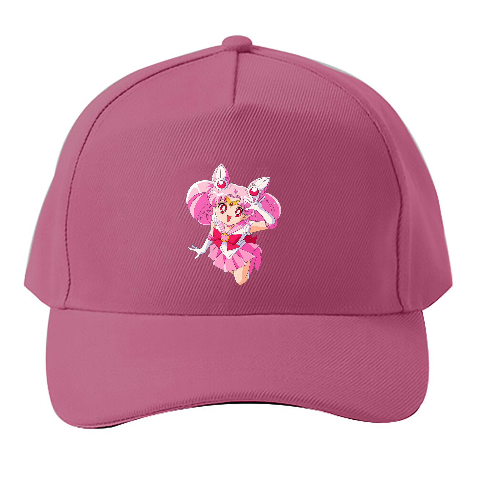 （画像用） 美少女戦士セーラームーン ちびうさ Sailor Moon Chibiusa Tsukino Usagi Small Lady Serenity ベースボールキャップ 綿100％ 男女兼用 帽子 スポーツ